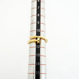 【6jfb0056】カルティエ リング ジュストアンクル SM K18YG イエローゴールド ＃52【中古】レディース