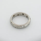 【6jfb0057】ティファニー リング ドッツ Pt950 プラチナ ダイヤモンド 8.5号【中古】レディース