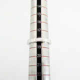 【6jfb0058】カルティエ リング ラニエール K18WG ホワイトゴールド ＃59【中古】メンズ