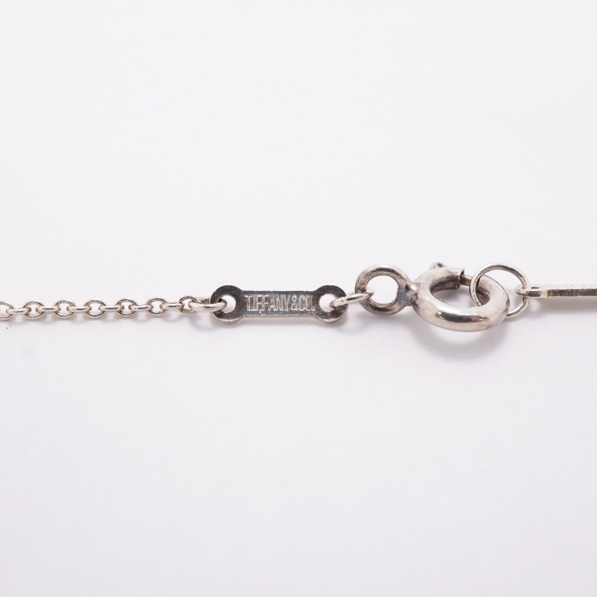 【6jfb0066-k】ティファニー ネックレス バードクロス シルバー925【中古】レディース