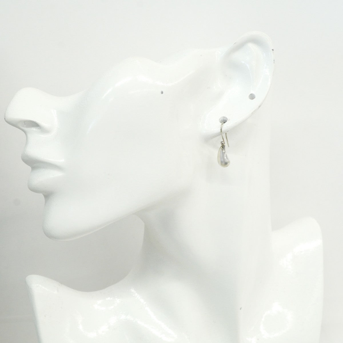 【6jfb0068-k】ティファニー ピアス ティアドロップ シルバー925【中古】レディース