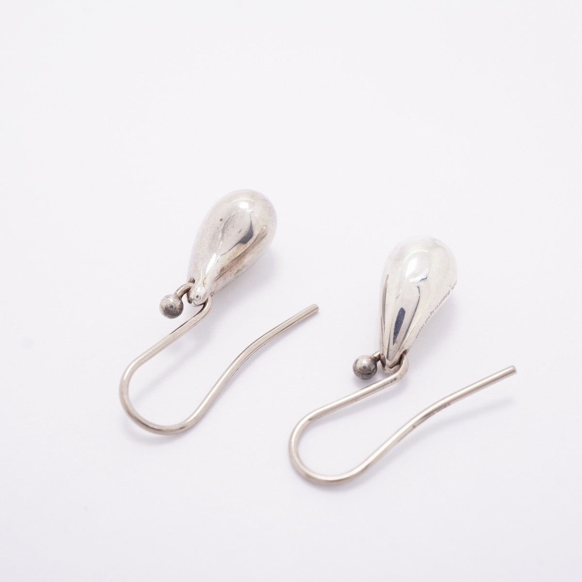 【6jfb0068-k】ティファニー ピアス ティアドロップ シルバー925【中古】レディース
