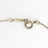 【6jfb0094】ティファニー ネックレス ハートリボン K18YG イエローゴールド シルバー925【中古】レディース