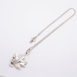 【6jfb0108】ティファニー ネックレス メープルリーフ シルバー925【中古】レディース