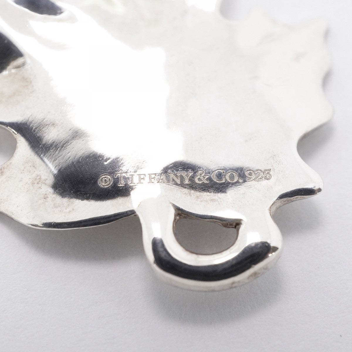 【6jfb0108】ティファニー ネックレス メープルリーフ シルバー925【中古】レディース