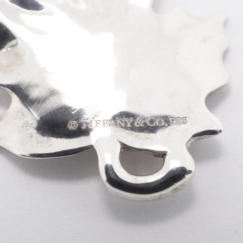 【6jfb0108】ティファニー ネックレス メープルリーフ シルバー925【中古】レディース