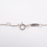 【6jfb0109】ティファニー ネックレス バイザヤード 1PD シルバー925 ダイヤモンド【中古】レディース