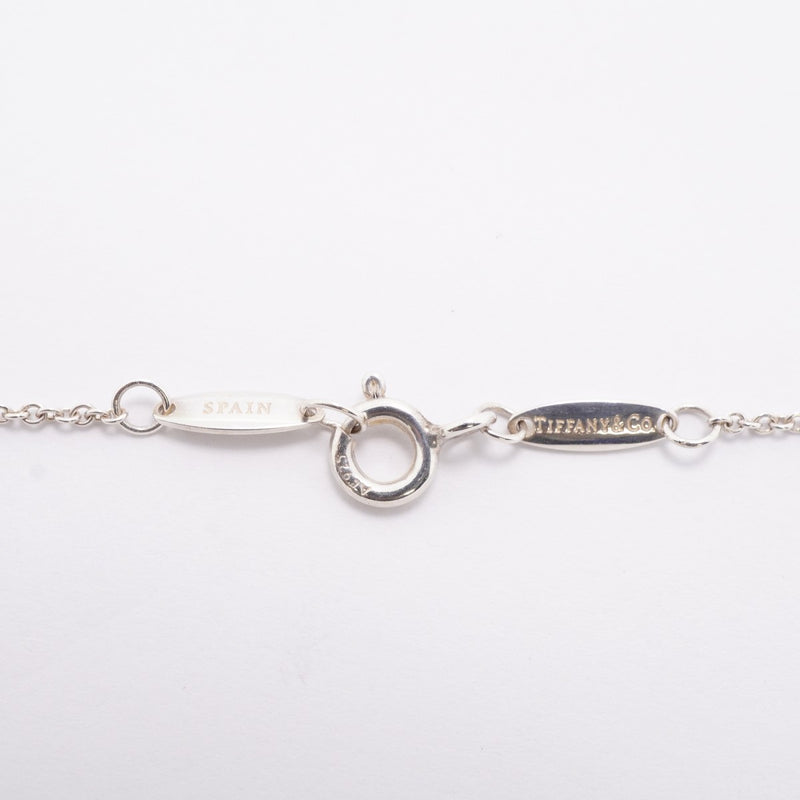 【6jfb0109】ティファニー ネックレス バイザヤード 1PD シルバー925 ダイヤモンド【中古】レディース