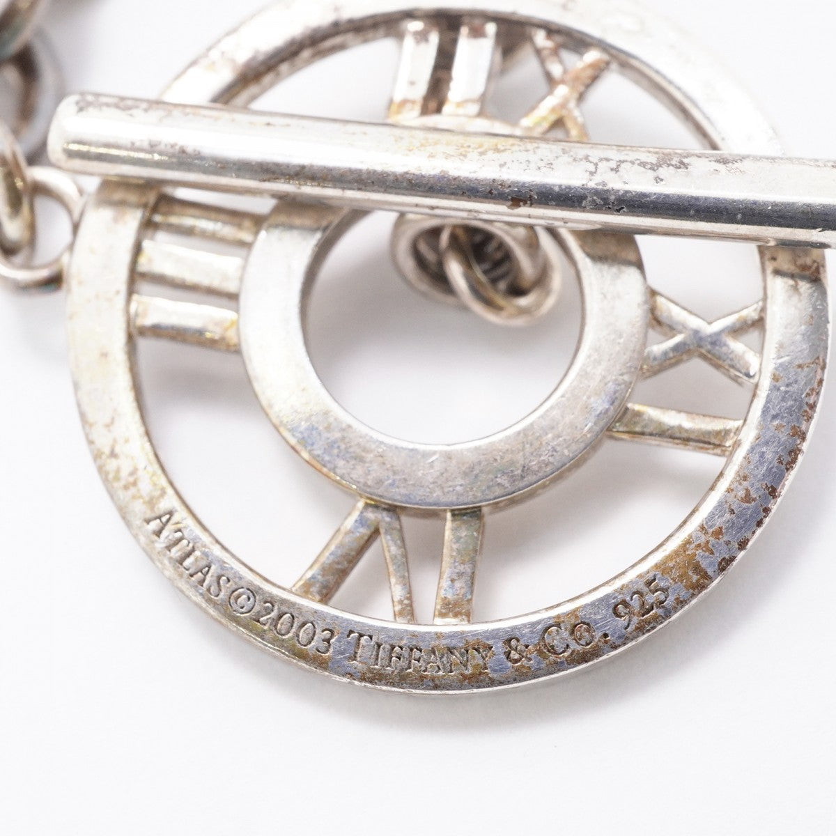 【6jfb0110】ティファニー ネックレス アトラス トグル シルバー925【中古】メンズ レディース ユニセックス