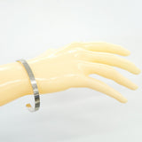 【6jfb0111】カルティエ バングル ラブブレス/オープン K18WG ホワイトゴールド【中古】メンズ