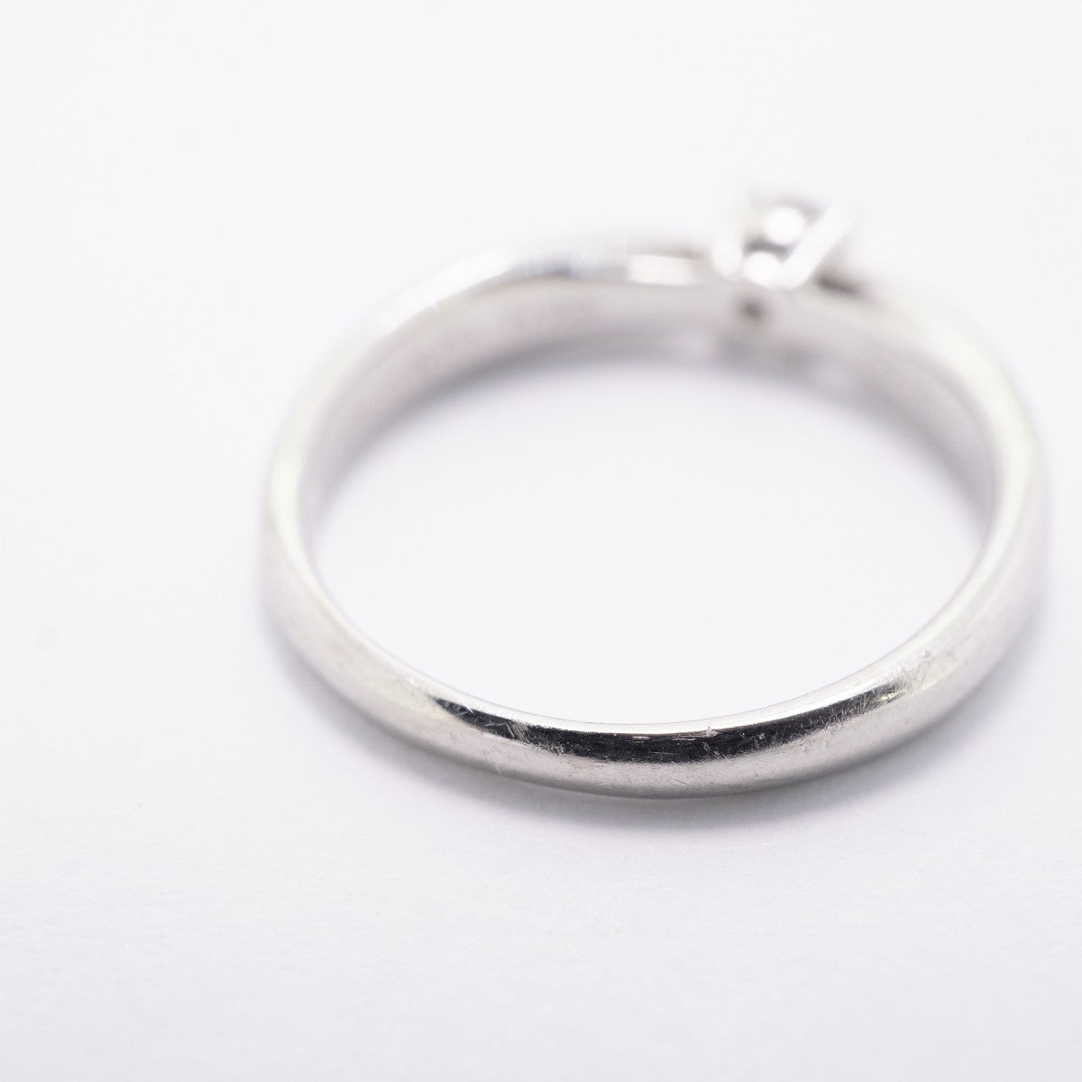 【6jfb0113】ティファニー リング ハーモニー Pt950 プラチナ ダイヤモンド 0.18ct 6.5号【中古】レディース
