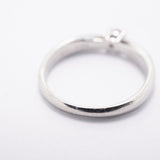 【6jfb0113】ティファニー リング ハーモニー Pt950 プラチナ ダイヤモンド 0.18ct 6.5号【中古】レディース