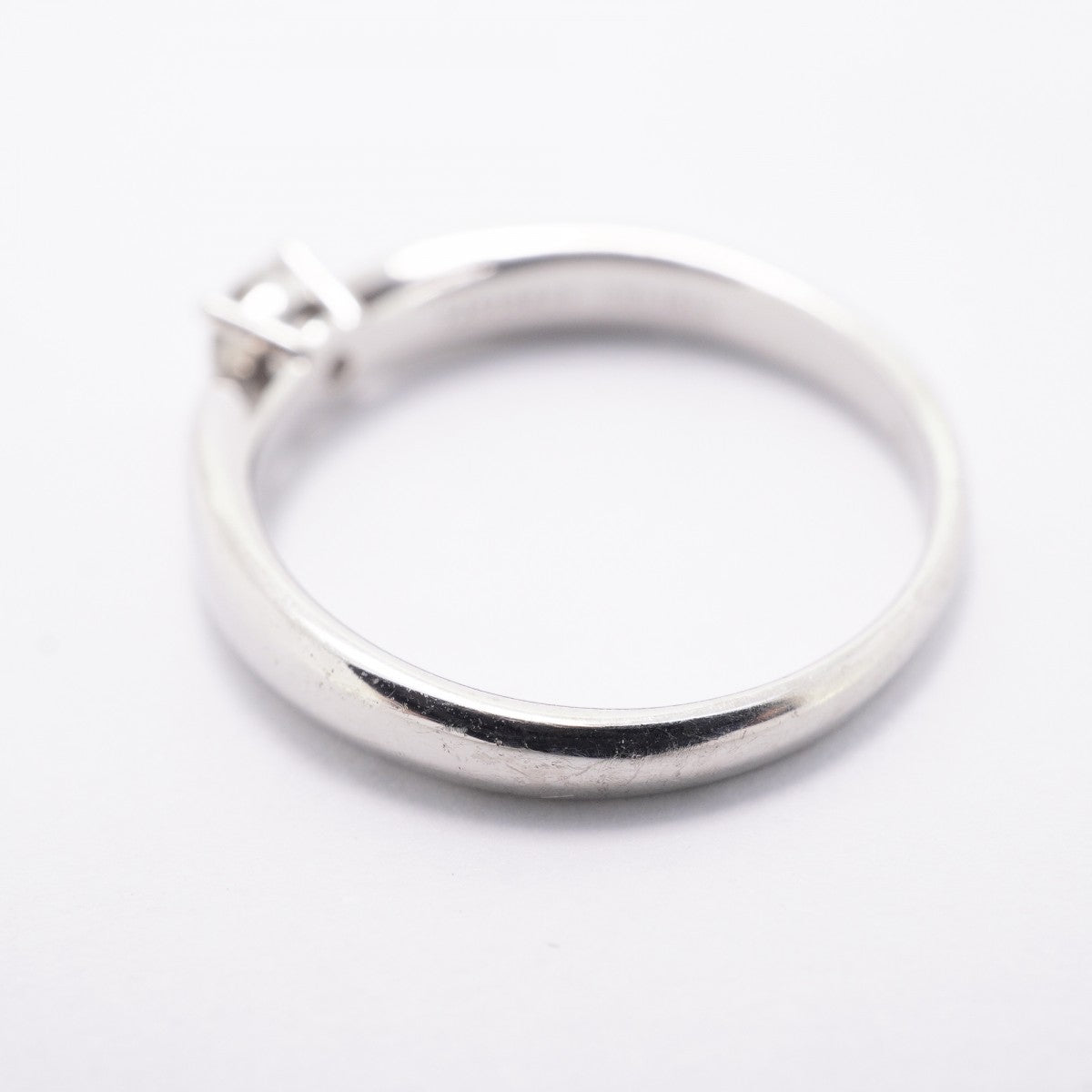 【6jfb0113】ティファニー リング ハーモニー Pt950 プラチナ ダイヤモンド 0.18ct 6.5号【中古】レディース