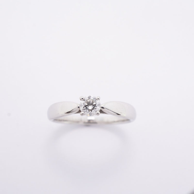 【6jfb0113】ティファニー リング ハーモニー Pt950 プラチナ ダイヤモンド 0.18ct 6.5号【中古】レディース