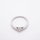 【6jfb0113】ティファニー リング ハーモニー Pt950 プラチナ ダイヤモンド 0.18ct 6.5号【中古】レディース