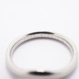 【6jfb0116-k】ティファニー リング カーブドバンド Pt950 プラチナ 16号【中古】メンズ