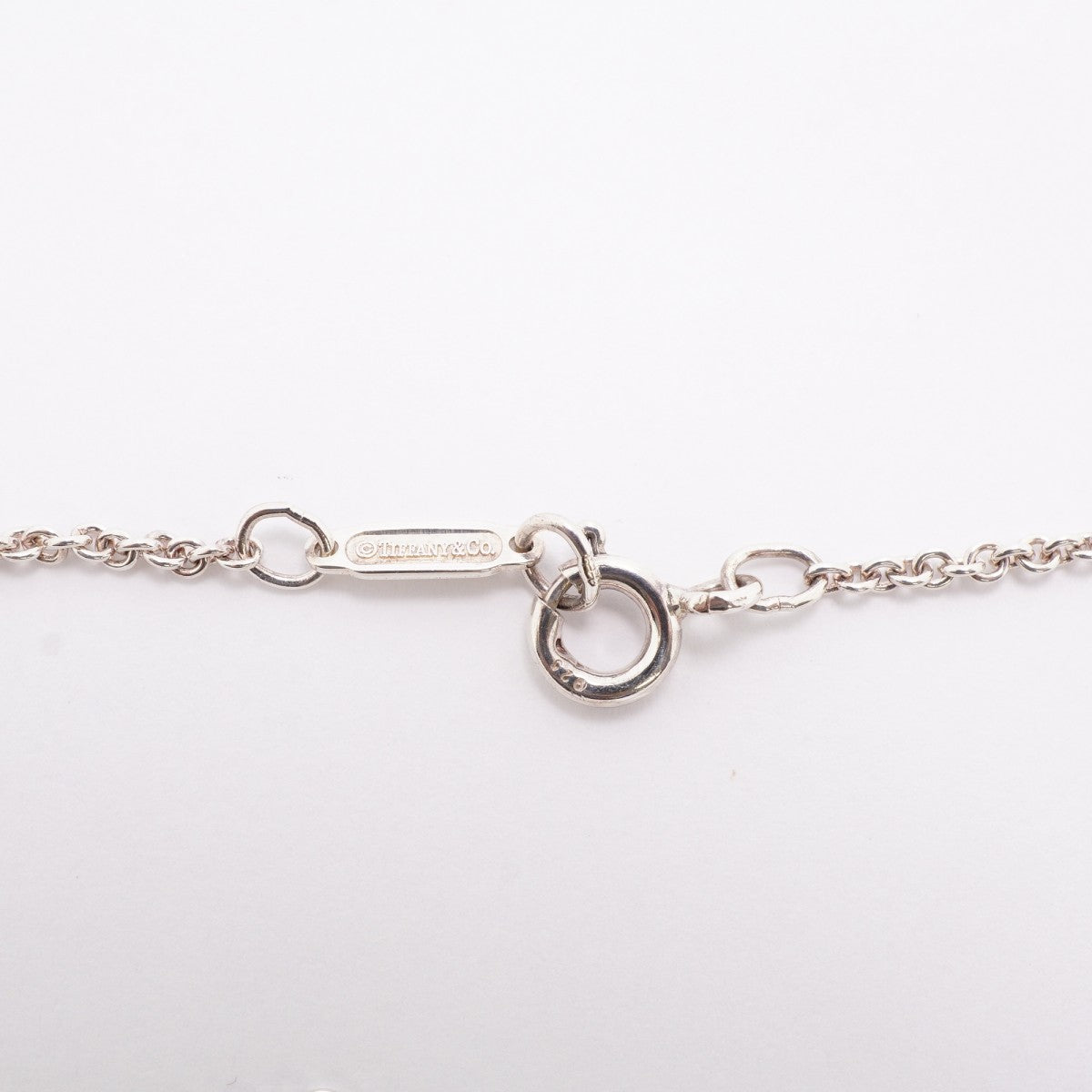 【6jfb0118-k】ティファニー ネックレス アトラスキューブ シルバー925【中古】レディース