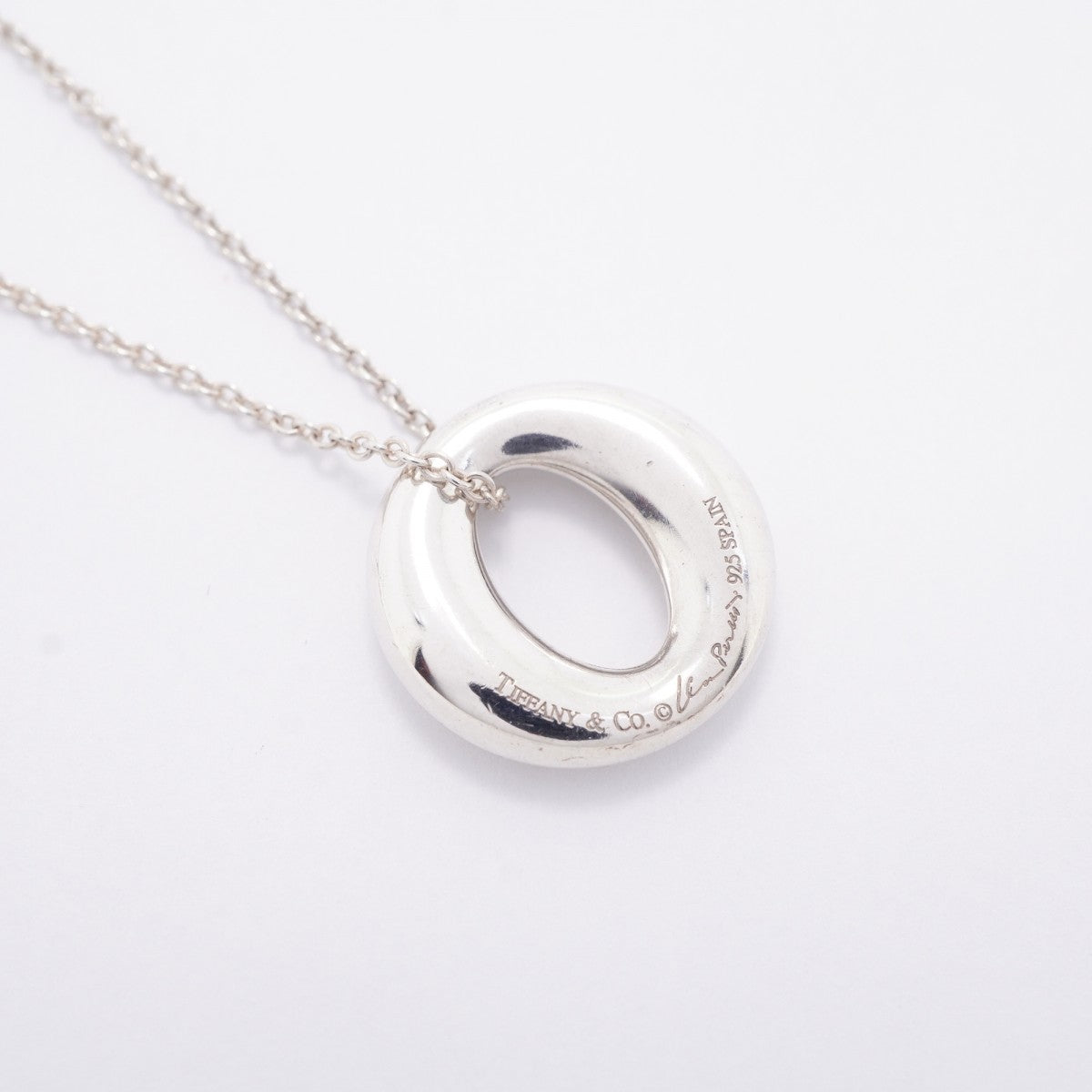 【6jfb0119-k】ティファニー ネックレス セビアナ シルバー925【中古】レディース