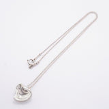 【6jfb0120-k】ティファニー ネックレス フルハート シルバー925【中古】レディース