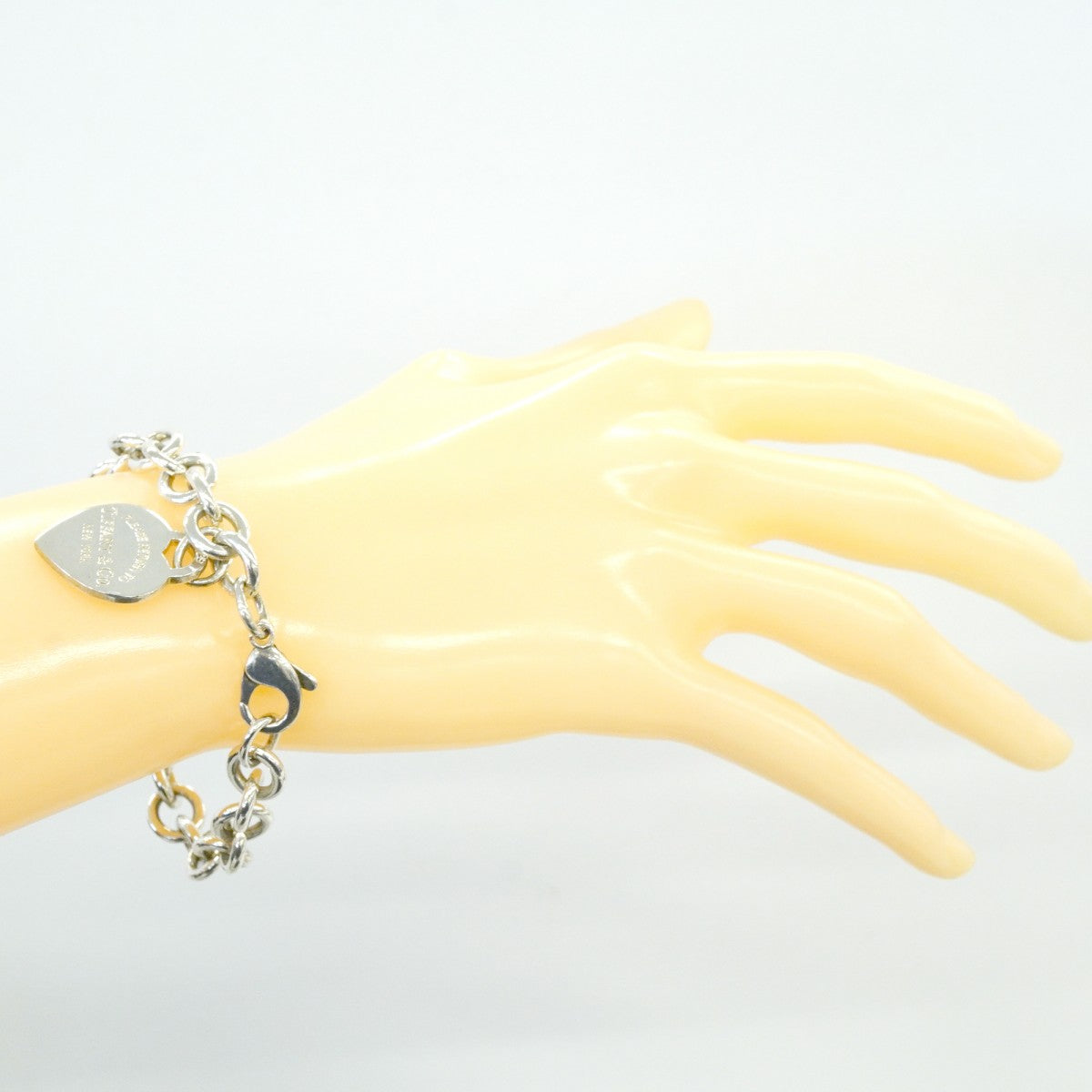 【6jfb0125-k】ティファニー ブレスレット リターントゥハート シルバー925【中古】レディース
