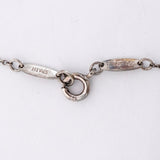【6jfb0168-k】ティファニー ネックレス オープンハート シルバー925【中古】レディース