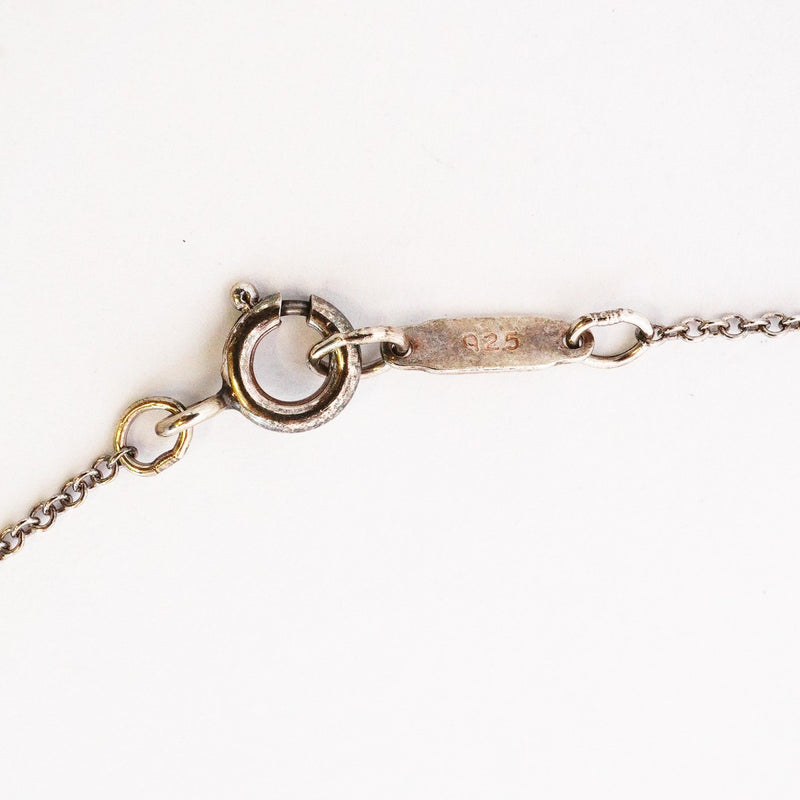 【6jfb0169-k】ティファニー ネックレス フェザー K18YG イエローゴールド シルバー925【中古】メンズ レディース ユニセックス