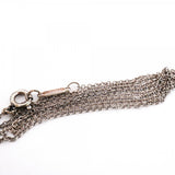 【6jfb0169-k】ティファニー ネックレス フェザー K18YG イエローゴールド シルバー925【中古】メンズ レディース ユニセックス