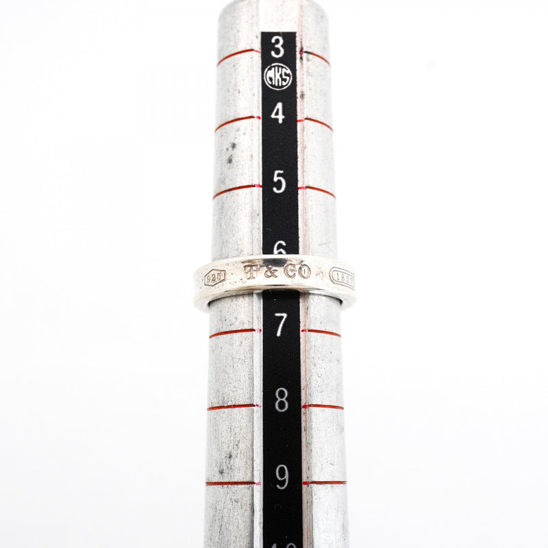 【6jfb0173-k】ティファニー リング ナロー シルバー925 6.5号【中古】レディース
