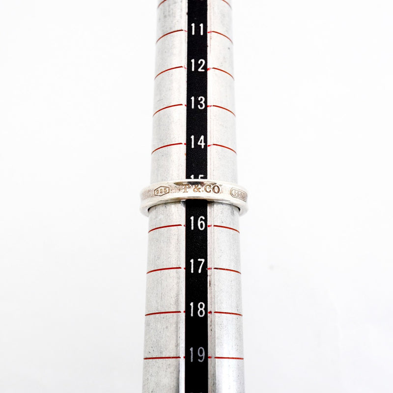 【6jfb0174-k】ティファニー リング ナロー シルバー925 15号【中古】レディース