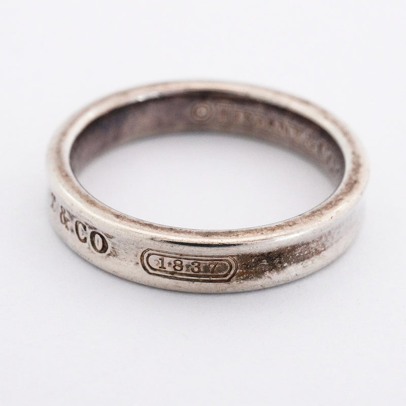 【6jfb0174-k】ティファニー リング ナロー シルバー925 15号【中古】レディース
