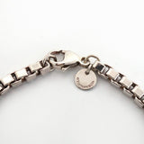 【6jfb0180-k】ティファニー ブレスレット ベネチアン シルバー925【中古】レディース