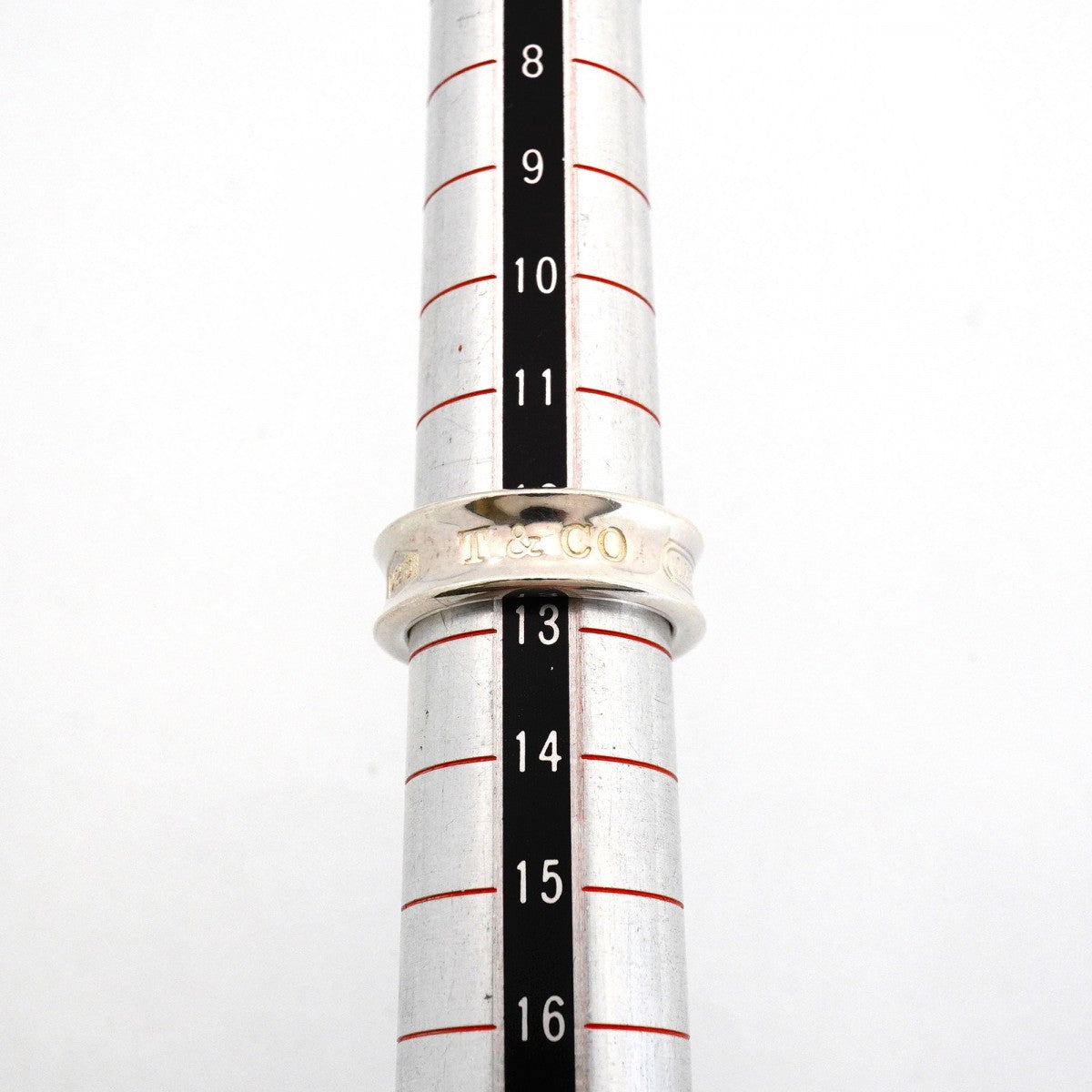 【6jfb0183-k】ティファニー リング ナロー シルバー925 12.5号【中古】レディース