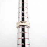 【6jfb0183-k】ティファニー リング ナロー シルバー925 12.5号【中古】レディース