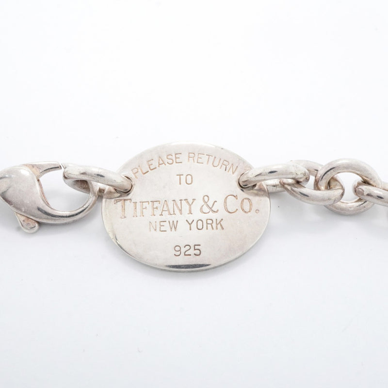 【6jfb0199-k】ティファニー ネックレス リターントゥ オーバル シルバー925【中古】レディース