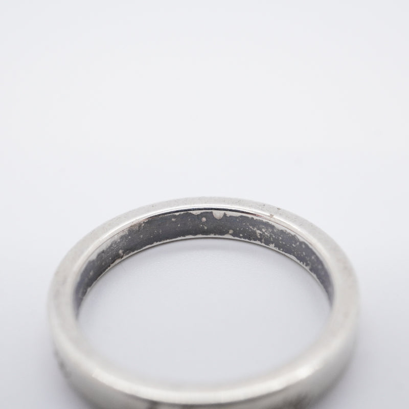 【6jfb0206-k】ティファニー リング ノーツ/アイラブユー シルバー925 8.5号【中古】レディース