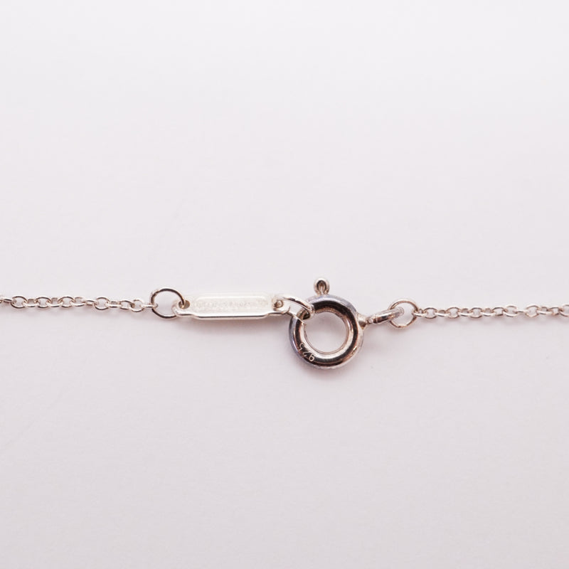 【6jfb0210-k】ティファニー ネックレス 1837/インターロッキング シルバー925 ルベドメタル【中古】レディース