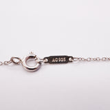 【6jfb0210-k】ティファニー ネックレス 1837/インターロッキング シルバー925 ルベドメタル【中古】レディース