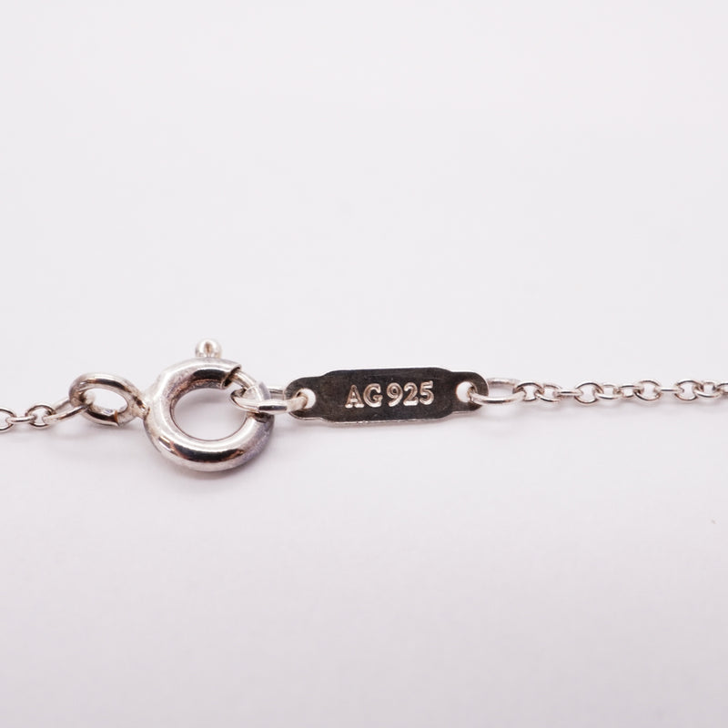 【6jfb0210-k】ティファニー ネックレス 1837/インターロッキング シルバー925 ルベドメタル【中古】レディース