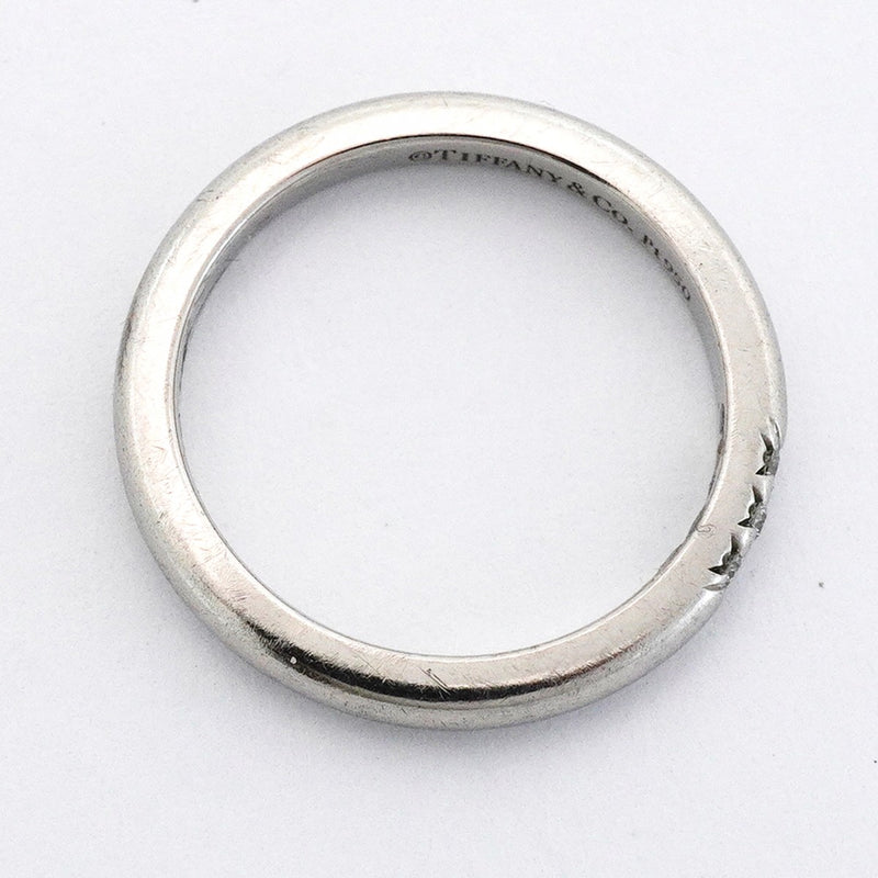 【6jfb0221】ティファニー リング フォーエバー 3PD Pt950 プラチナ ダイヤモンド 5号【中古】レディース