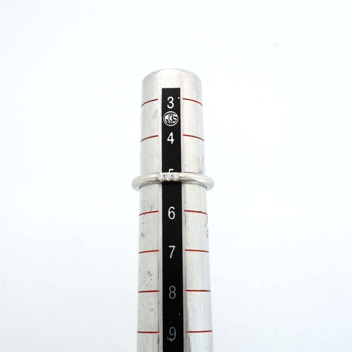 【6jfb0221】ティファニー リング フォーエバー 3PD Pt950 プラチナ ダイヤモンド 5号【中古】レディース
