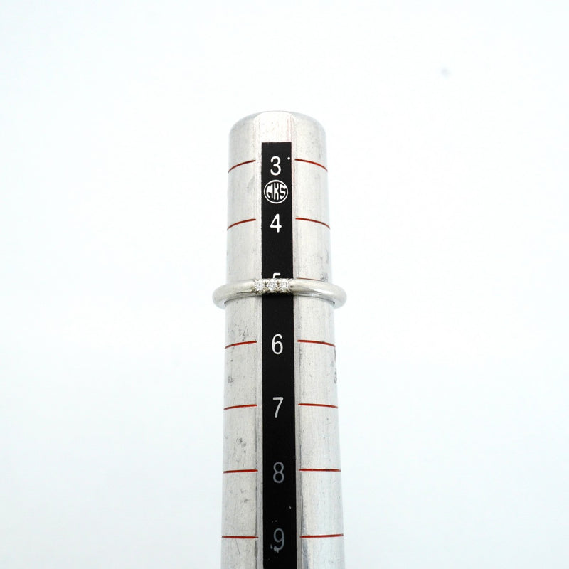 【6jfb0221】ティファニー リング フォーエバー 3PD Pt950 プラチナ ダイヤモンド 5号【中古】レディース