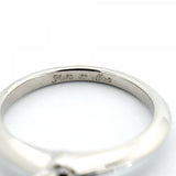 【6jfb0224】ティファニー リング ソリティア 1PD Pt950 プラチナ ダイヤモンド 0.35ct 6.5号【中古】レディース