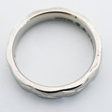 【6jfb0225】シャネル リング マトラッセ 1PD Pt950 プラチナ ダイヤモンド ＃51【中古】レディース