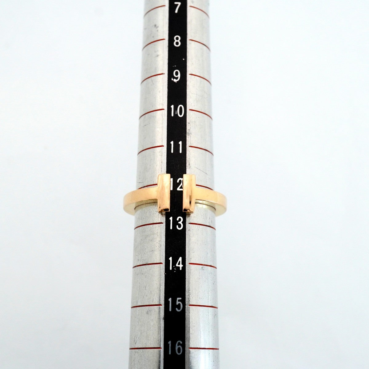 【6jfb0226】ティファニー リング Tスクエア K18PG ピンクゴールド 12.5号【中古】レディース