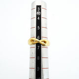 【6jfb0227】ティファニー リング インフィニティ K18YG イエローゴールド 6.5号【中古】レディース
