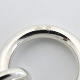 【6jfb0231】エルメス ブレスレット シェーヌダンクル MM 15コマ シルバー925【中古】レディース