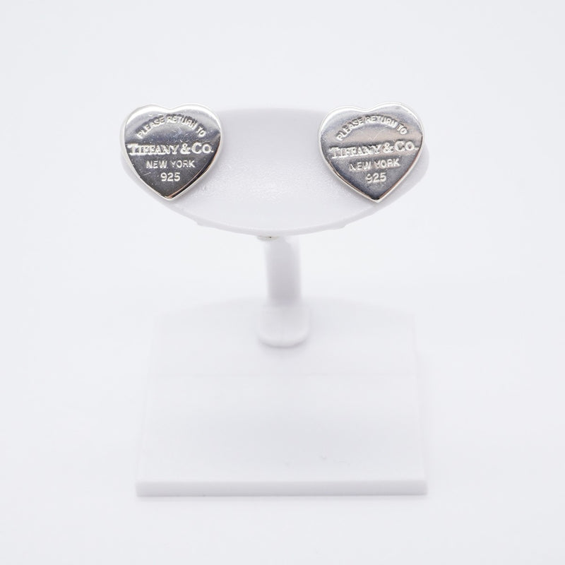 【6jfb0234-k】ティファニー ピアス リターントゥハート シルバー925【中古】レディース