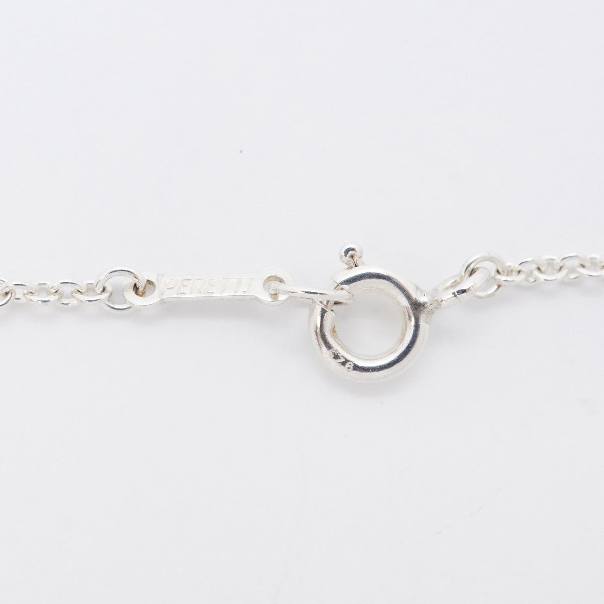 【6jfb0238-k】ティファニー ネックレス ティアドロップ 3P シルバー925【中古】レディース
