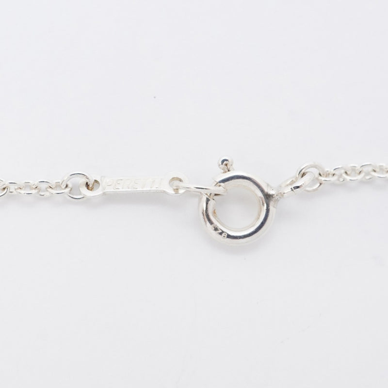 【6jfb0238-k】ティファニー ネックレス ティアドロップ 3P シルバー925【中古】レディース