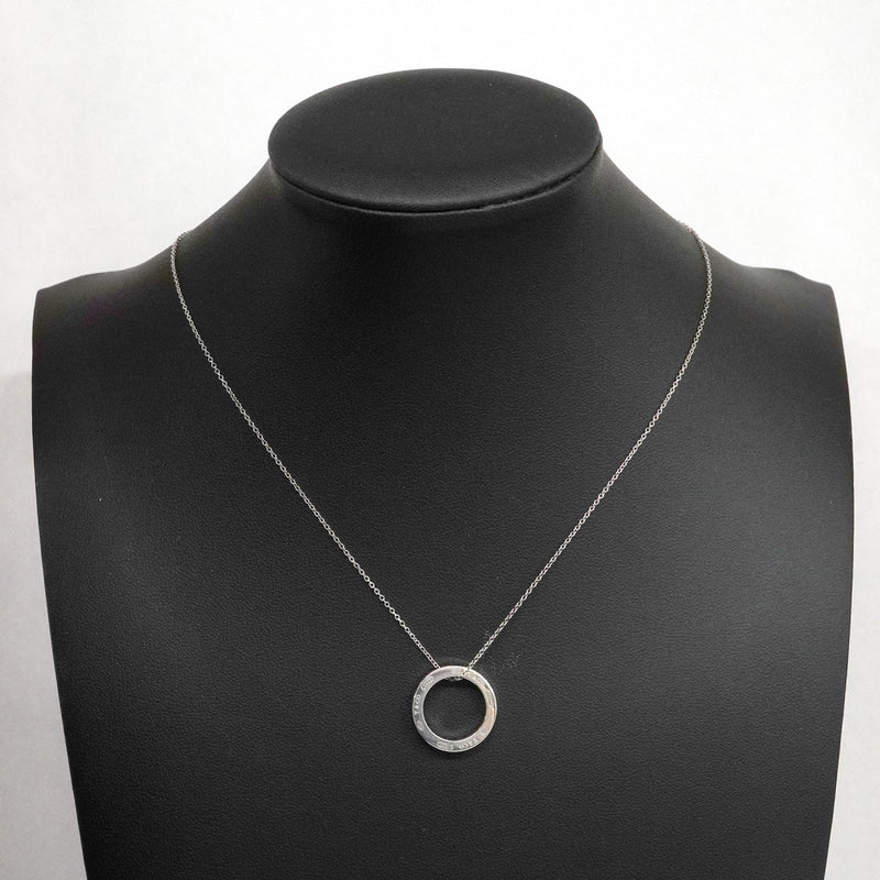 【6jfb0239-k】ティファニー ネックレス 1837/サークル シルバー925【中古】レディース